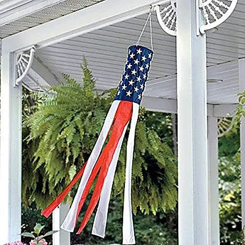 Homissor Embroidered Flag Windsock