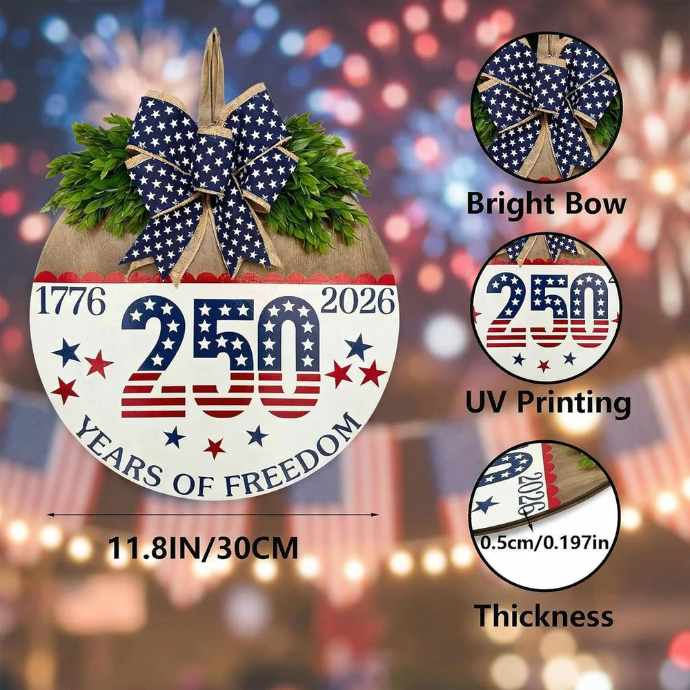 250th Anniversary Patriotic Wreath