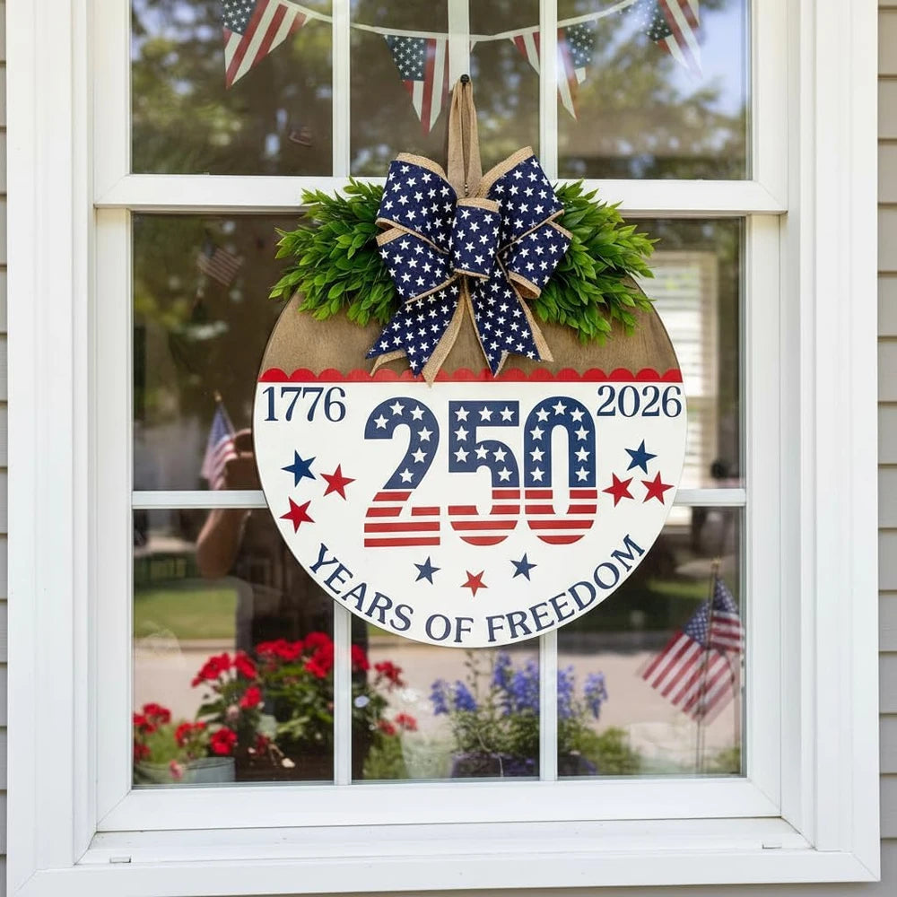 250th Anniversary Patriotic Wreath