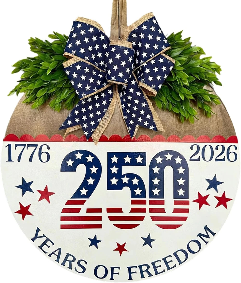 250th Anniversary Patriotic Wreath