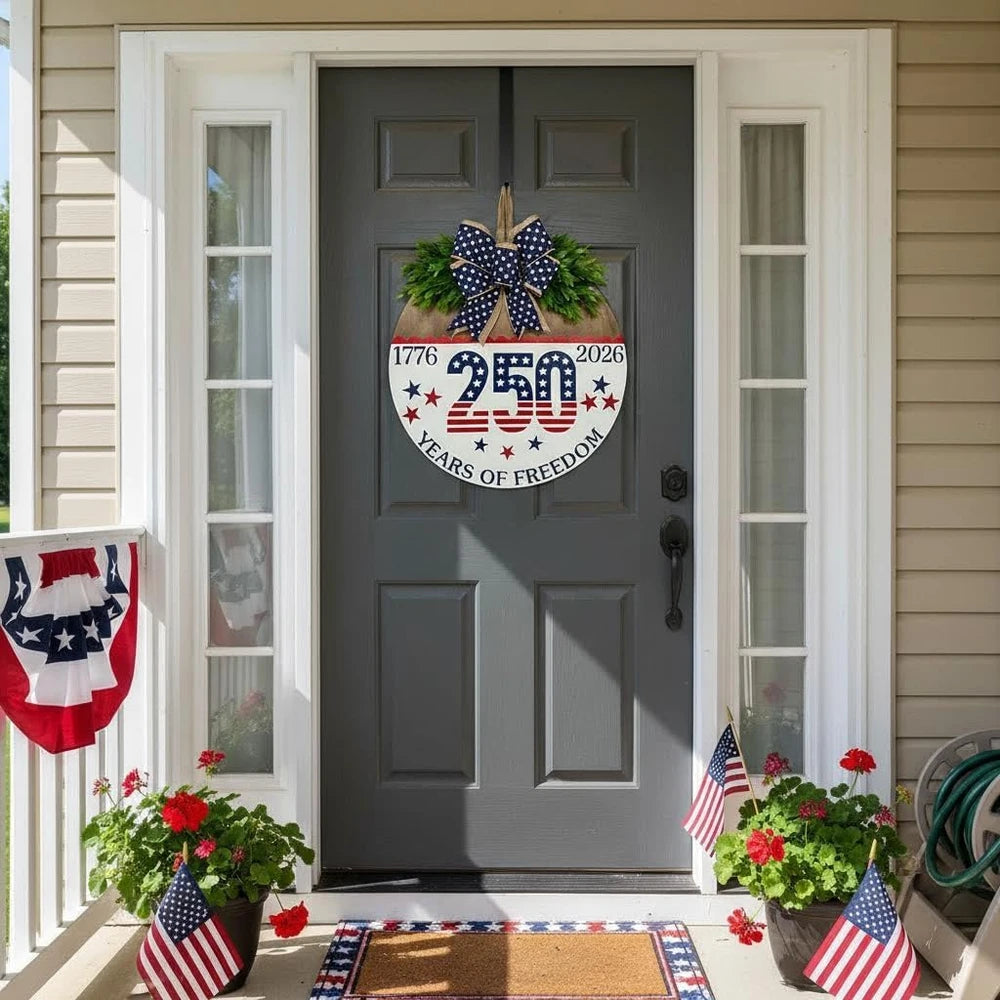 250th Anniversary Patriotic Wreath