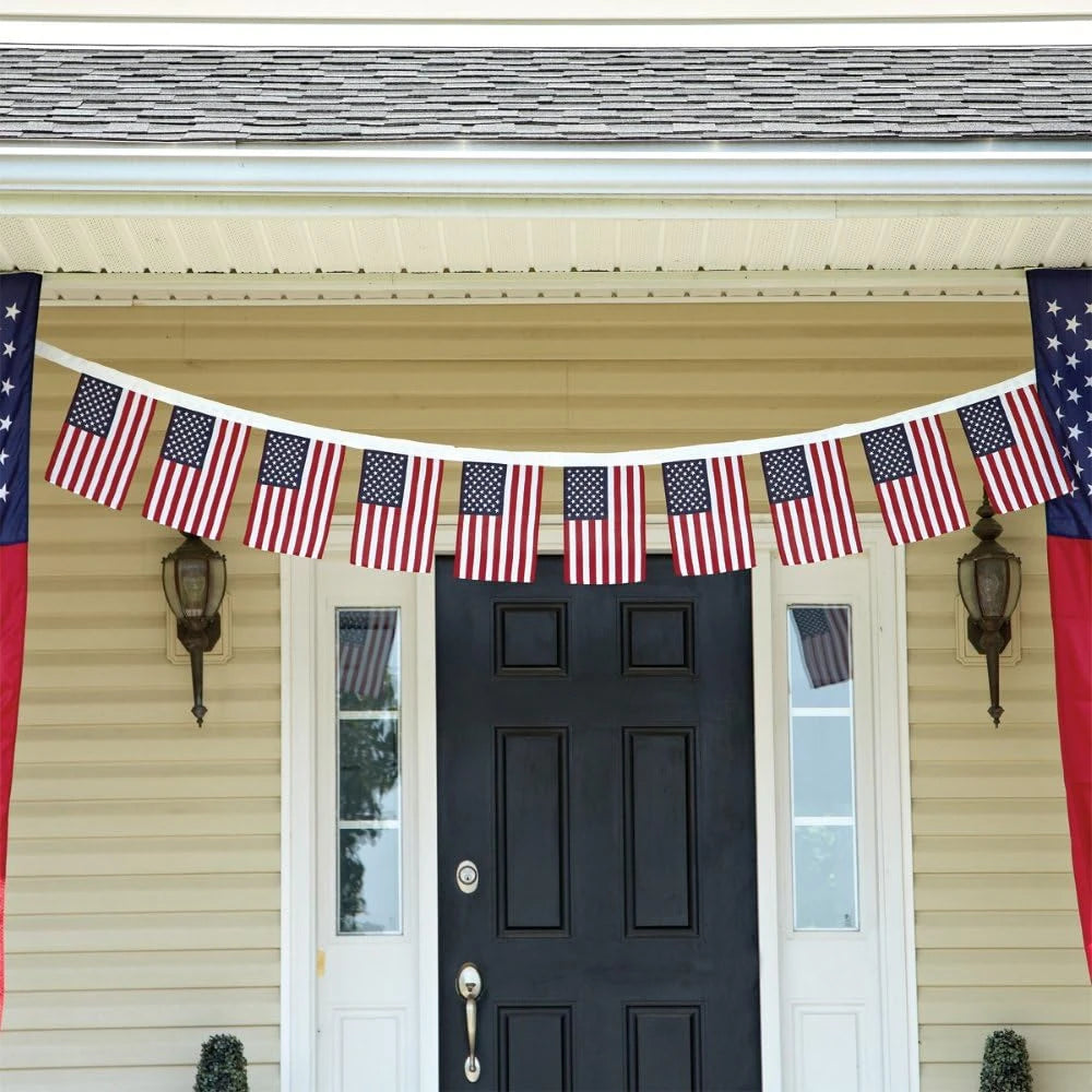US National String Pennant Flags