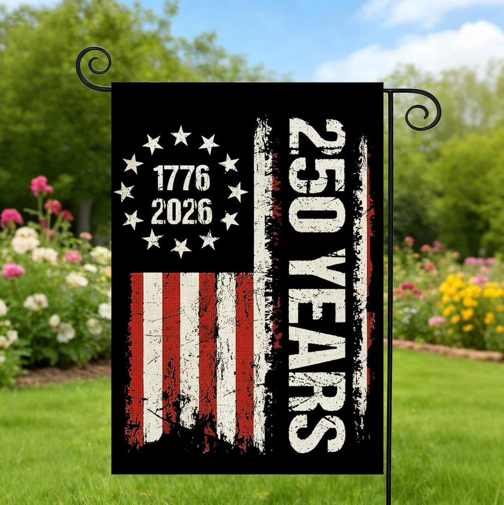 250th Anniversary Garden Flag