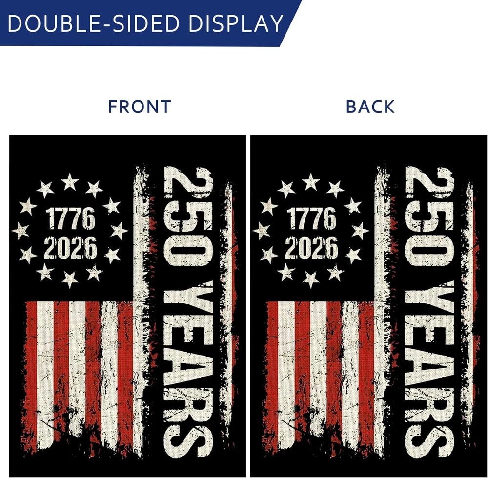 250th Anniversary Garden Flag