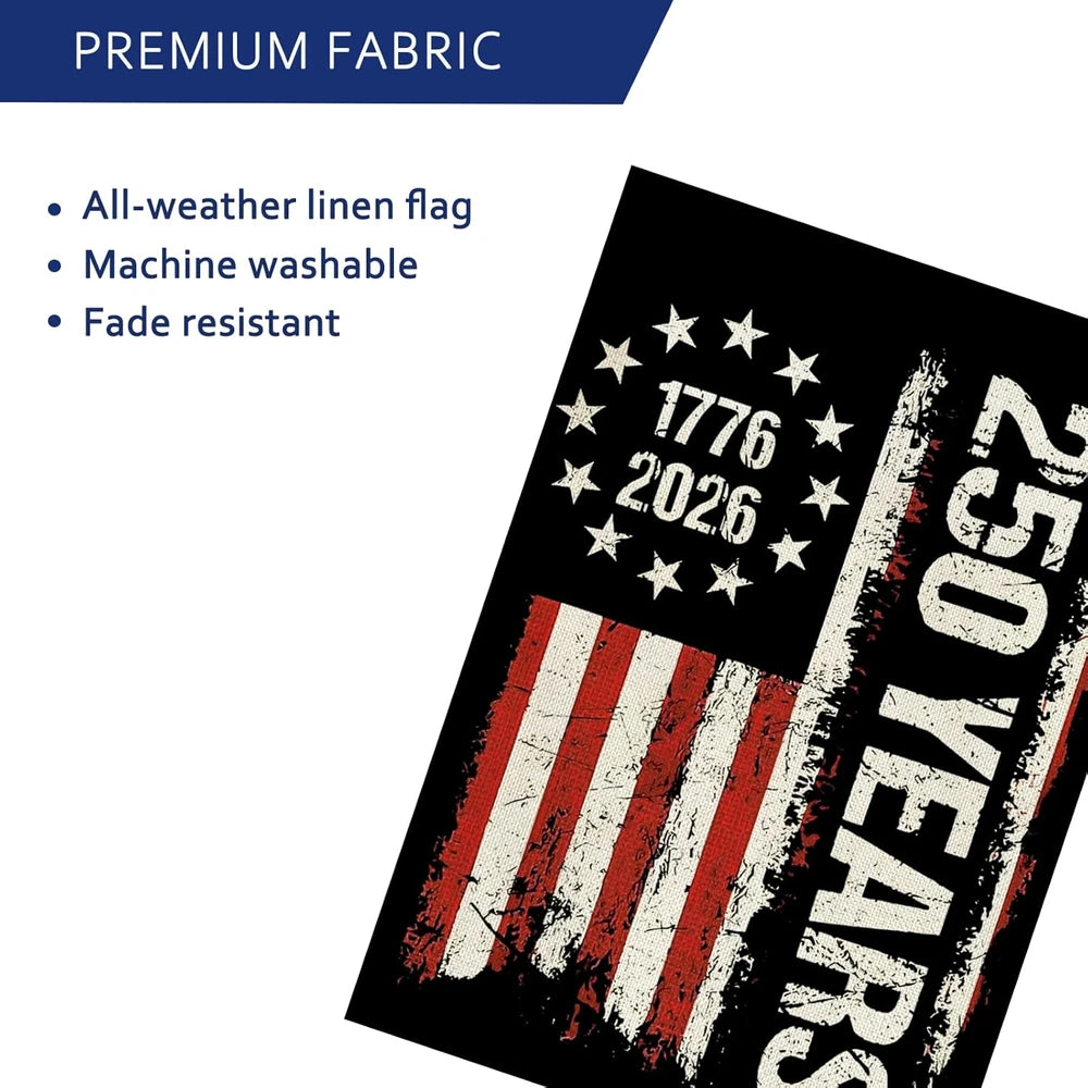 250th Anniversary Garden Flag