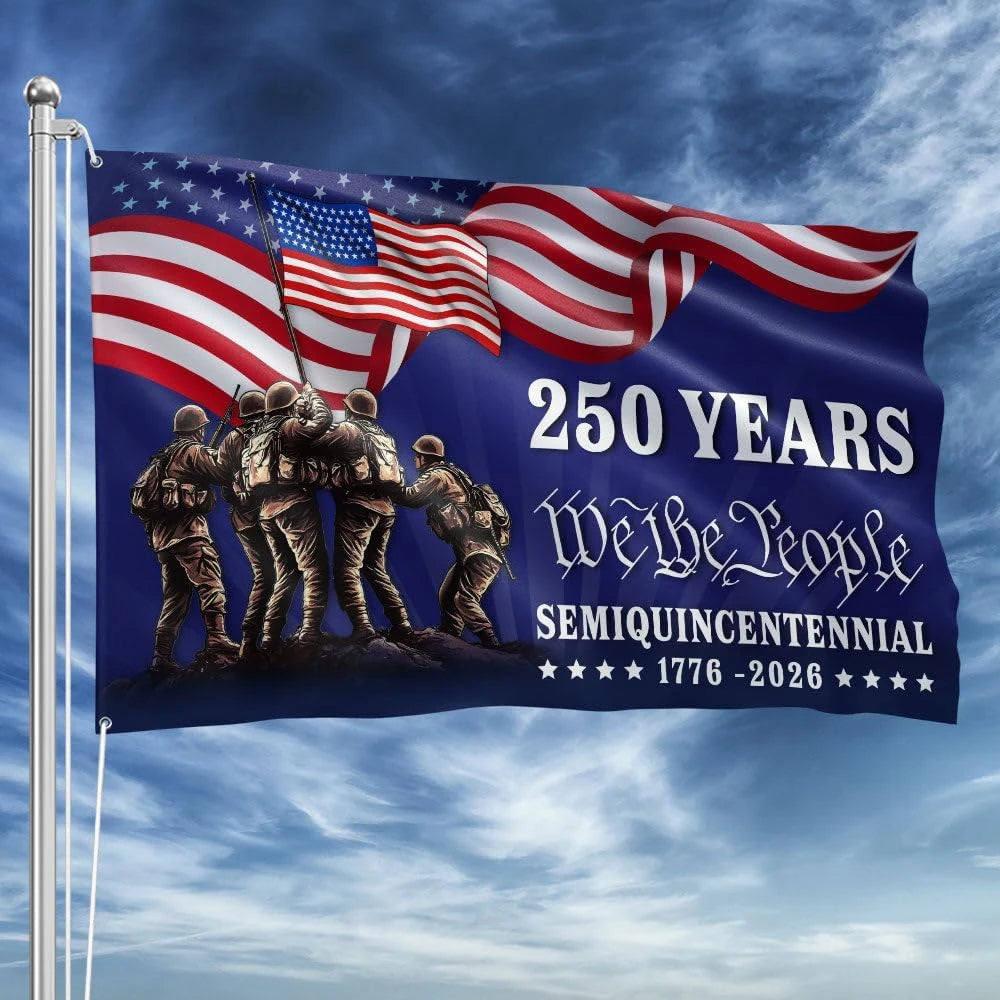 250th Anniversary Double-Sided Flag