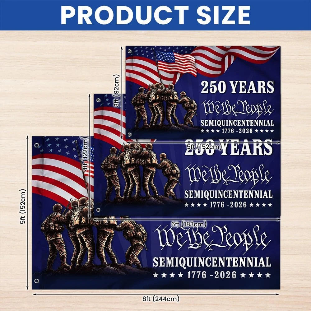 250th Anniversary Double-Sided Flag