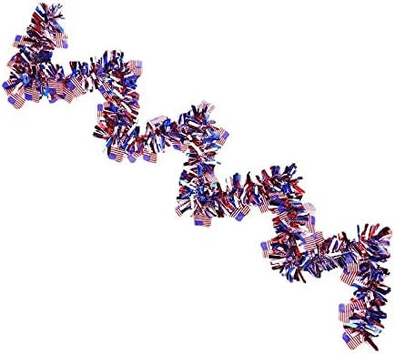 Patriotic Tinsel Garland Set