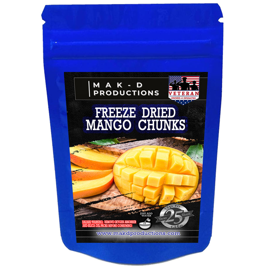 Freeze Dried Fruit - Mango Chunks