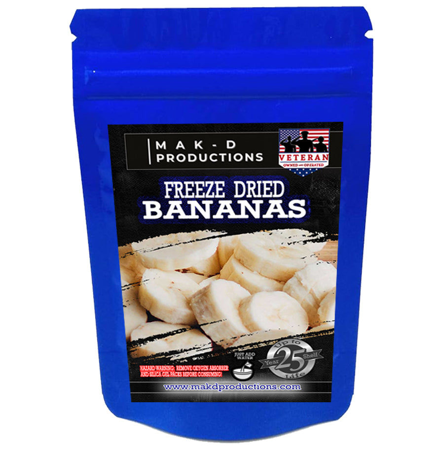 Freeze Dried Fruit - Sliced Bananas