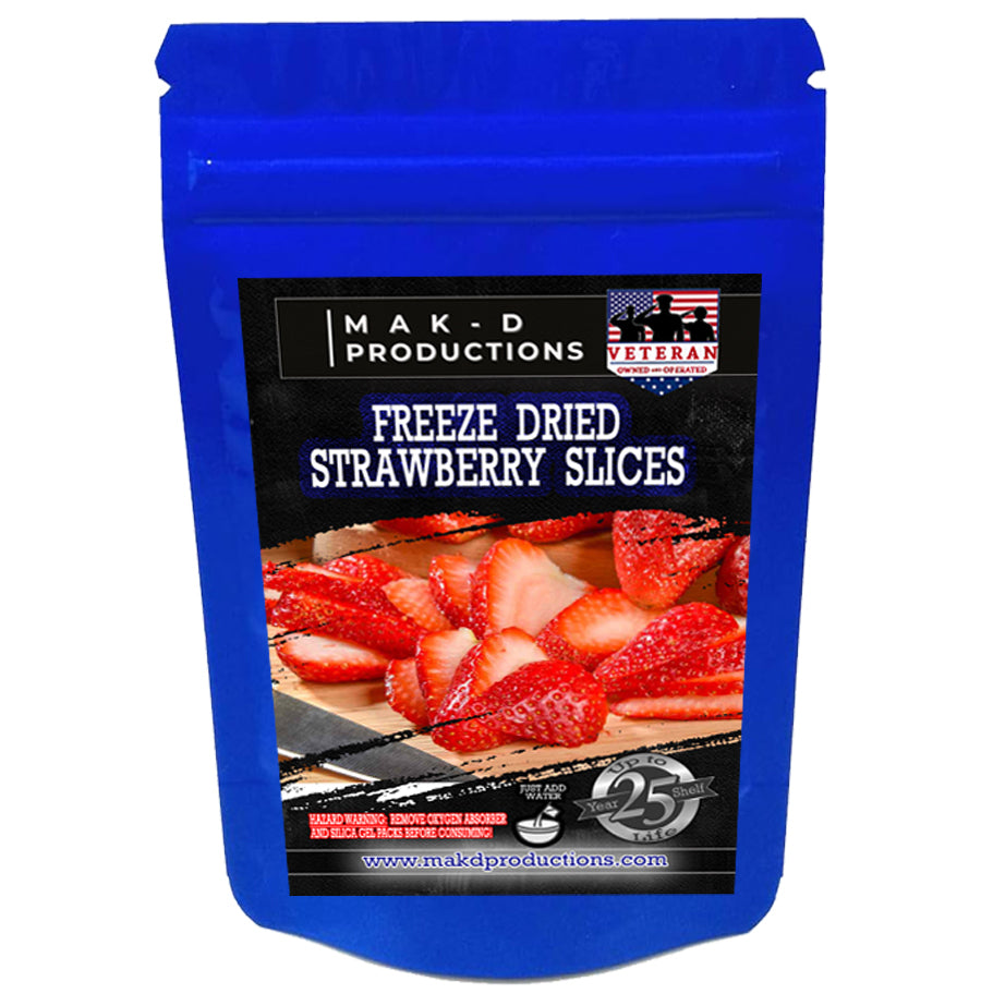 Freeze Dried Fruit - Sliced Strawberries