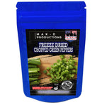 Freeze Dried Vegetables - Chopped Green Bell Peppers