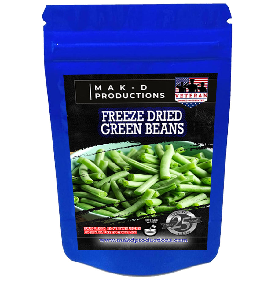 Freeze Dried Vegetables - Green Beans