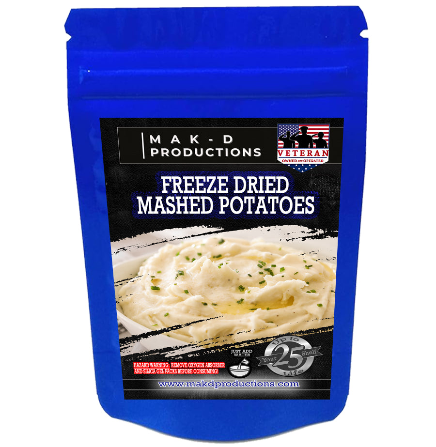Freeze Dried Vegetables - Mashed Potatoes