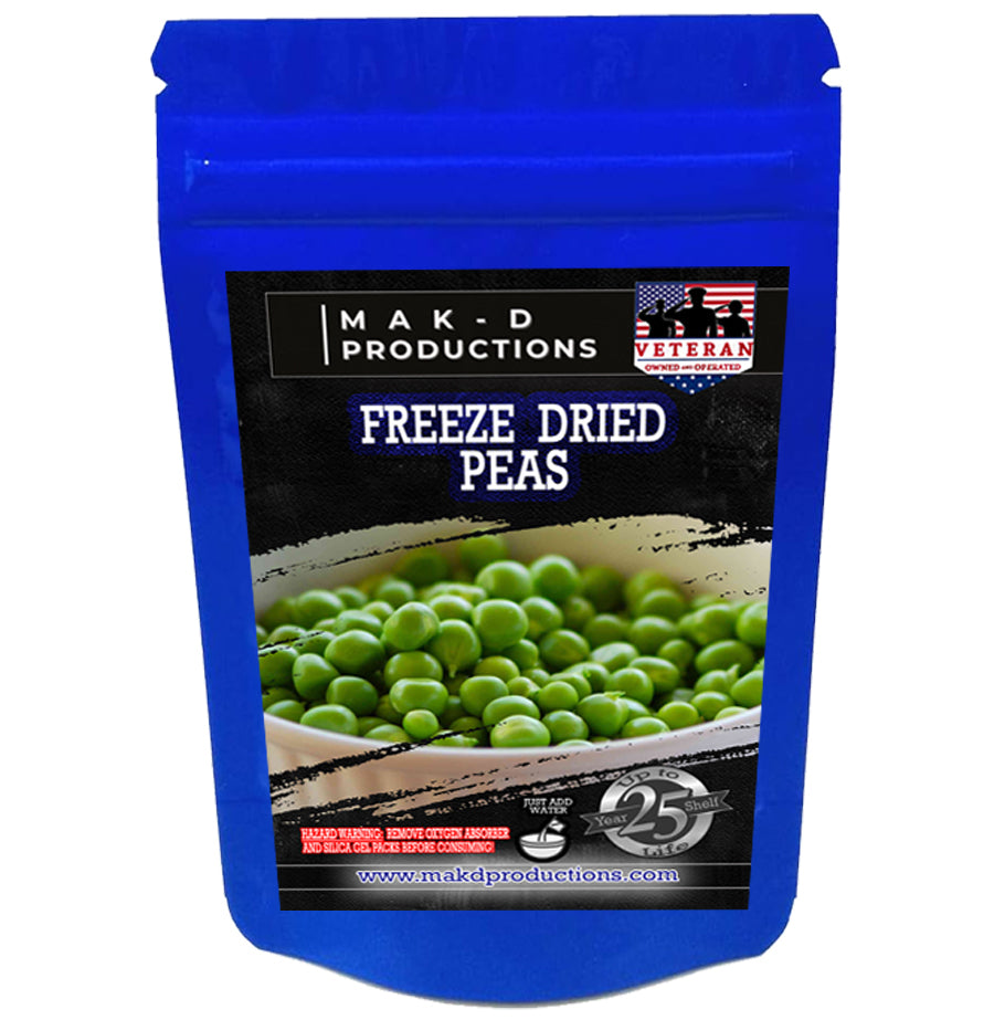 Freeze Dried Vegetables - Peas