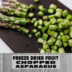 Freeze Dried Vegetables - Chopped Asparagus