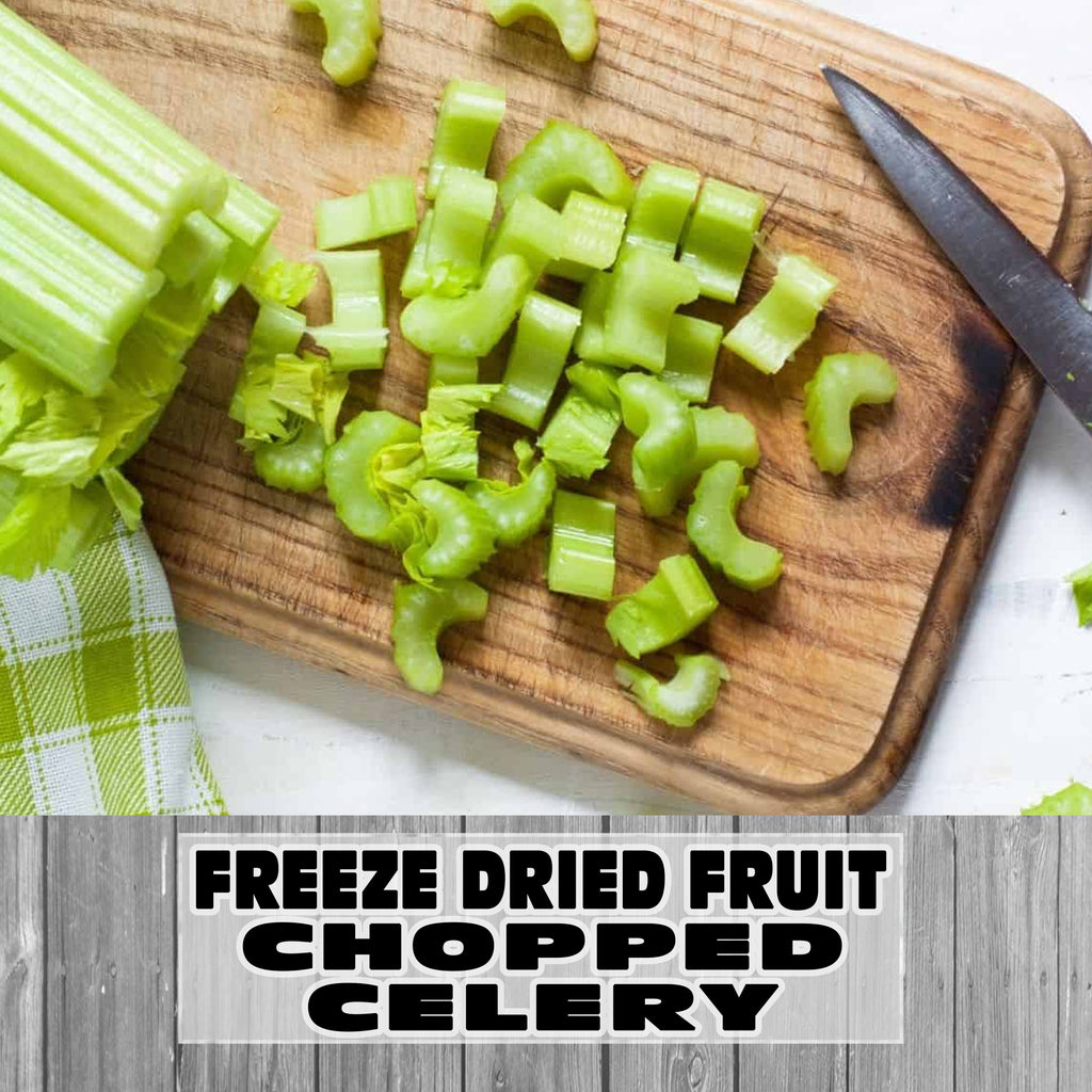 Freeze Dried Vegetables - Chopped Celery