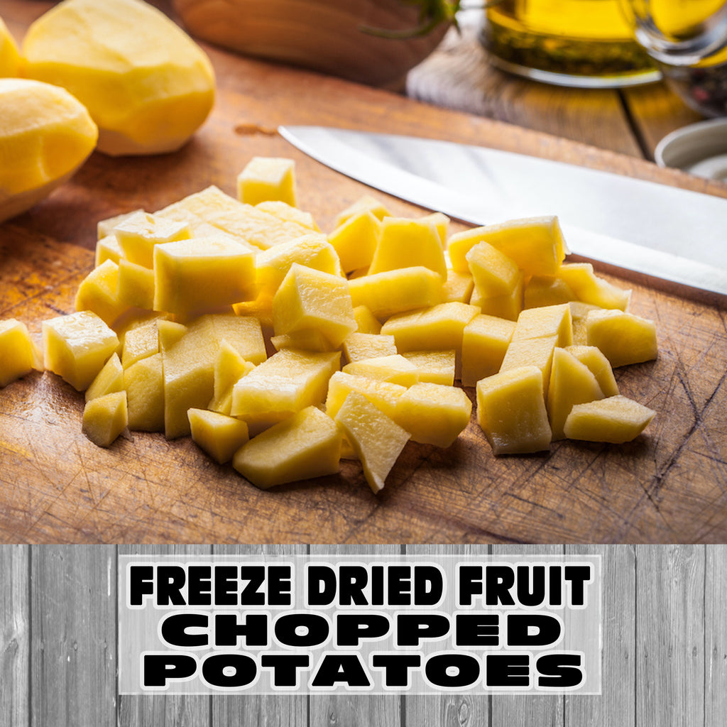 Freeze Dried Vegetables - Chopped Potatoes