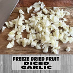 Freeze Dried Vegetables - Diced Garlic