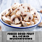 Freeze Dried Vegetables - Sliced Mushrooms