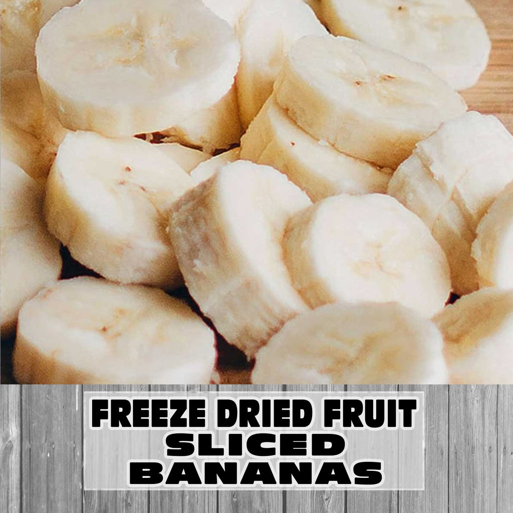 Freeze Dried Fruit - Sliced Bananas
