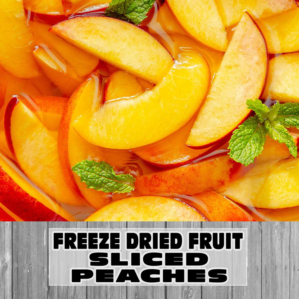 Freeze Dried Fruit - Sliced Peaches