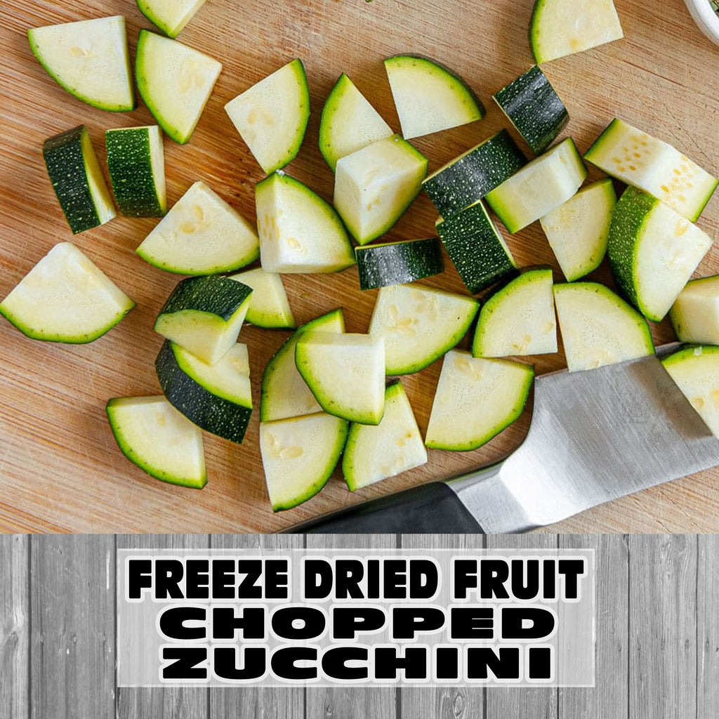 Freeze Dried Vegetables - Chopped Zucchini