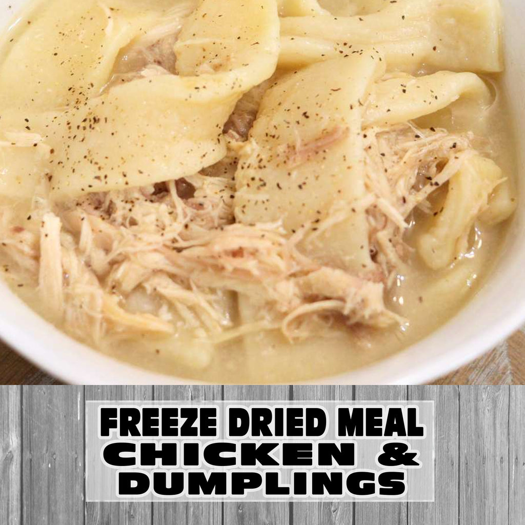 Freeze Dried Meal Pouch - Soup - Chicken - Chicken And Dumplings