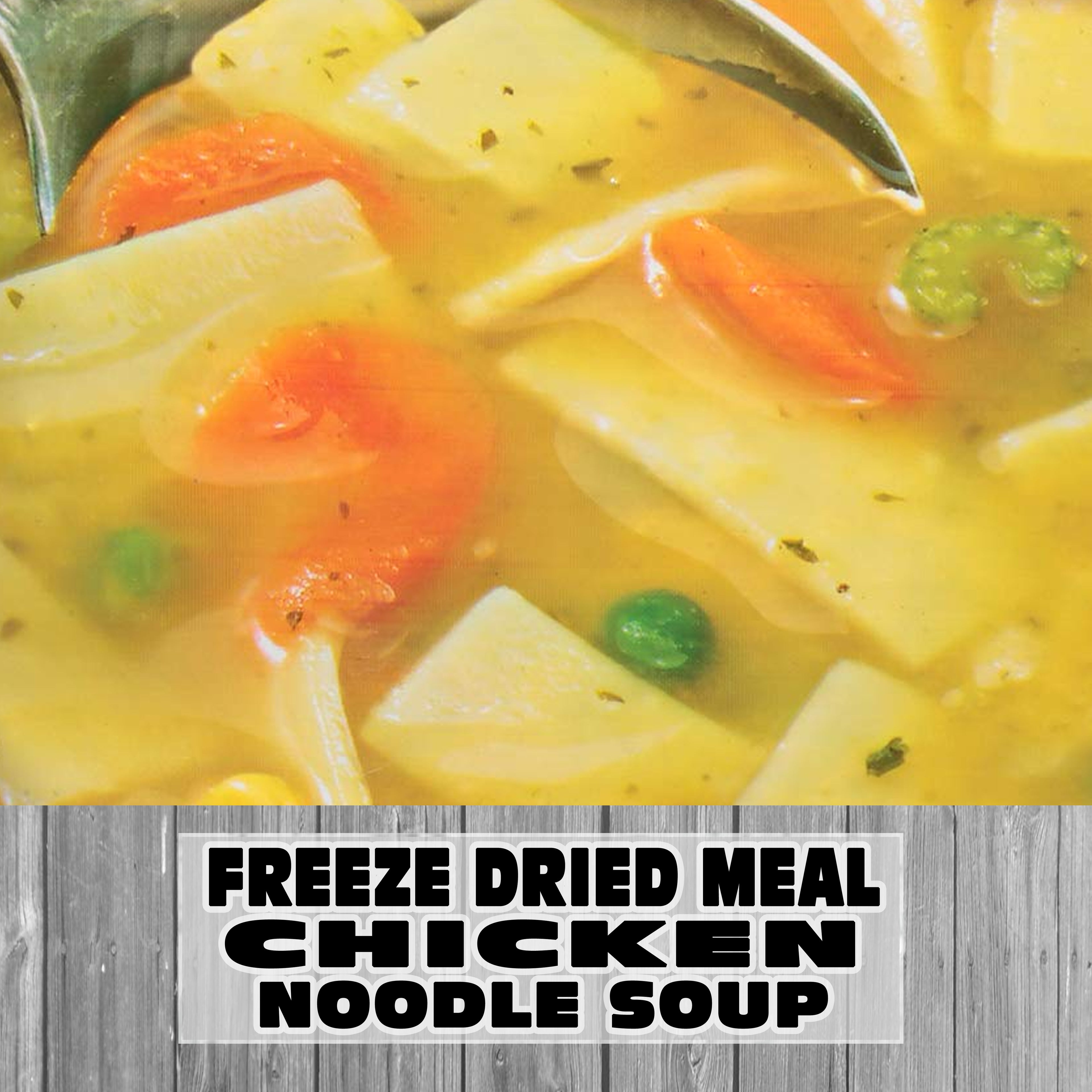 Freeze Dried Meal Pouch - Soup - Chicken Noodle Soup