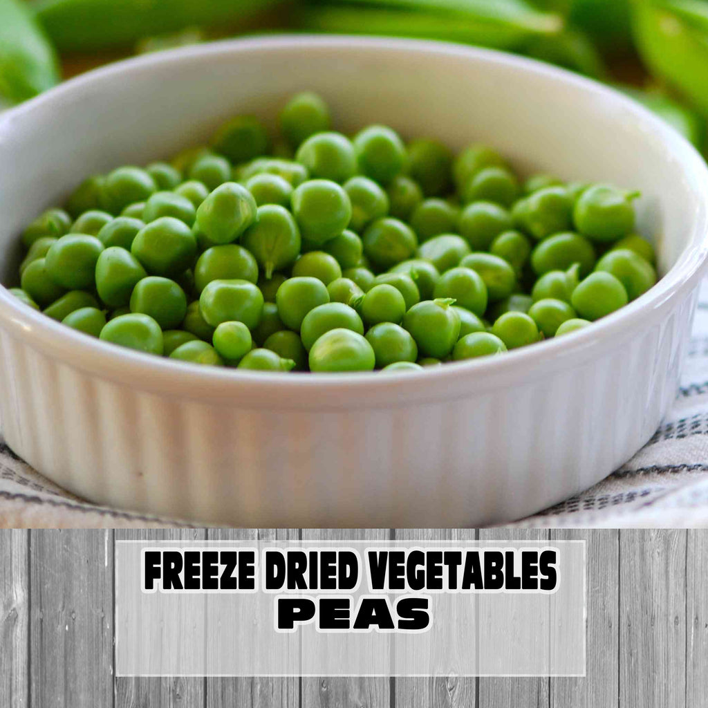 Freeze Dried Vegetables - Peas