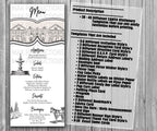 39-45 Wedding Stationary Set - Cream and Black Mansion Horse Carriage