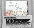 39-45 Wedding Stationary Set - Geometric Rose on White