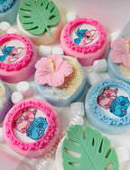 MAK D Productions Pre-Cut Edible Printed Lelo and Stitch Angel Scrump Icing Sugar Sheet Fondant Cake / Cup Cake Decoration Graphics