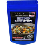 MAK D Productions Beef Stew Freeze Dried Meal Camping Hunting Preppers Backpacking Hiking Kayaking Fishing Emergency Prep Easy Bag Food