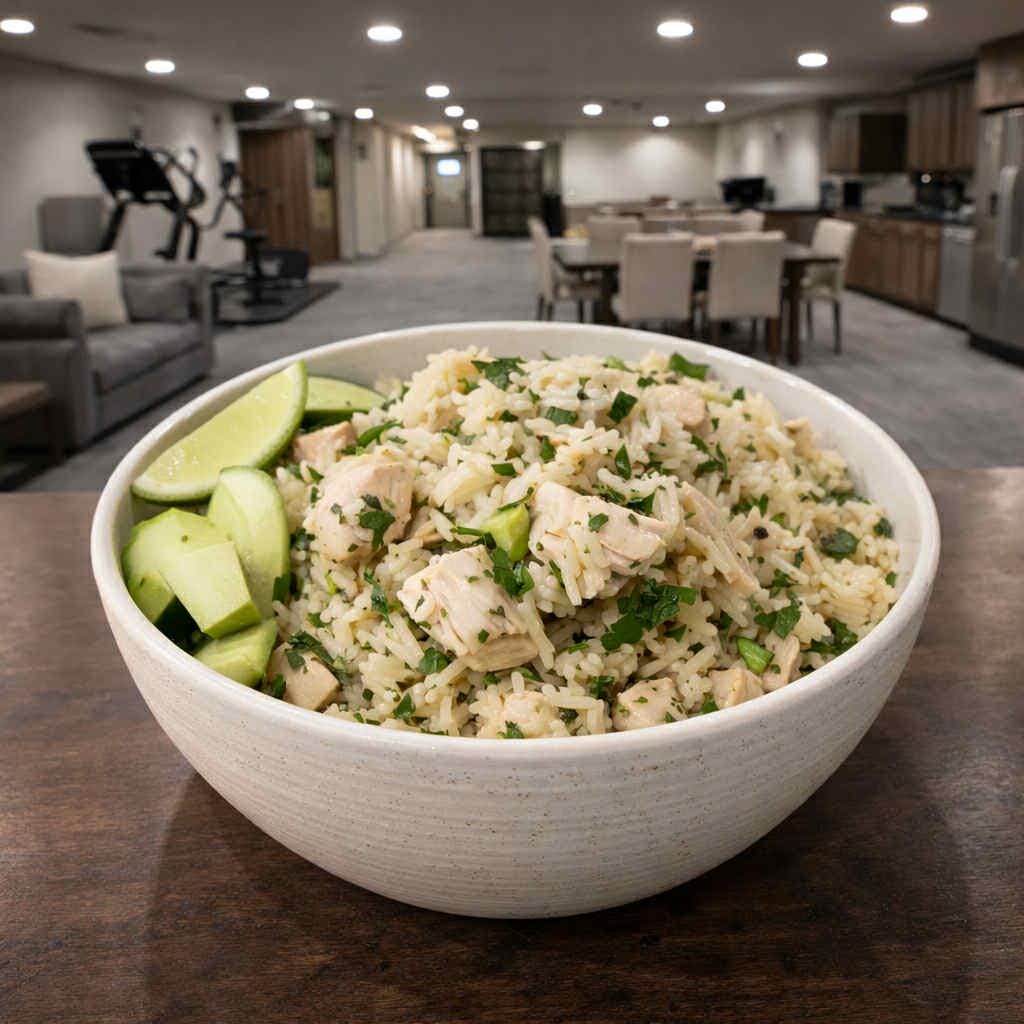 MAK D Productions Chicken & Cilantro Lime Rice Freeze Dried Meal Camping Hunting Preppers Backpacking Hiking Kayaking Fishing Easy Bag Food