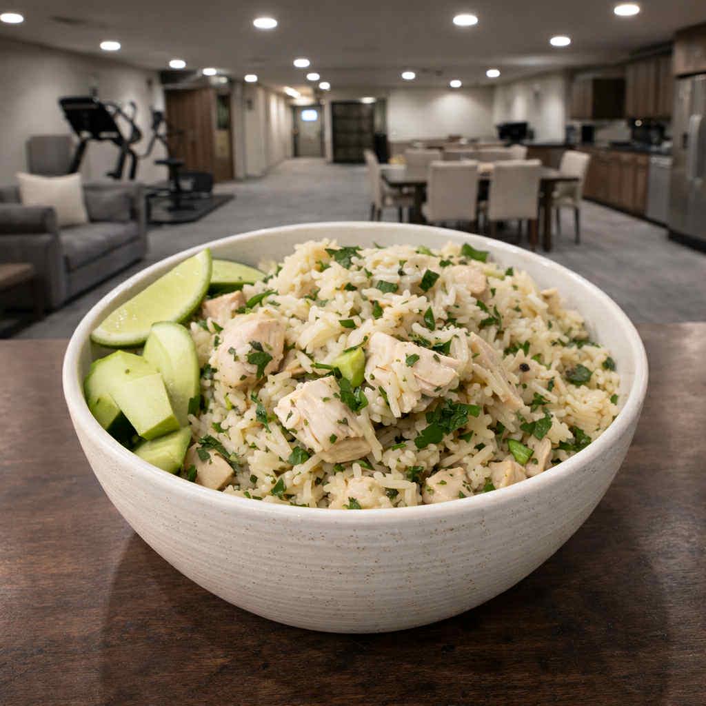 MAK D Productions Chicken & Cilantro Lime Rice Freeze Dried Meal Camping Hunting Preppers Backpacking Hiking Kayaking Fishing Easy Bag Food