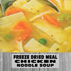 MAK D Productions Chicken Noodle Soup Freeze Dried Meal Camping Hunting Preppers Backpacking Hiking Kayaking Fishing Bag Food