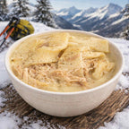 MAK D Productions Chicken And Dumplings Freeze Dried Meal Camping Hunting Preppers Backpacking Hiking Kayaking Fishing Bag Food