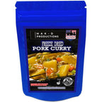 MAK D Productions Pork Sausage Curry Soup Freeze Dried Meal Camping Hunting Preppers Backpacking Hiking Kayaking Fishing Bag Food