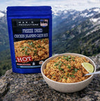 MAK D Productions Chicken Jalapeno Cajun Rice (HOT) Freeze Dried Meal Camping Hunting Preppers Backpacking Hiking Kayaking Fishing Bag Food