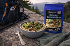 MAK D Productions Beef Steak Broccoli and Rice Freeze Dried Meal Camping Hunting Preppers Backpacking Hiking Kayaking Fishing Easy Bag Food