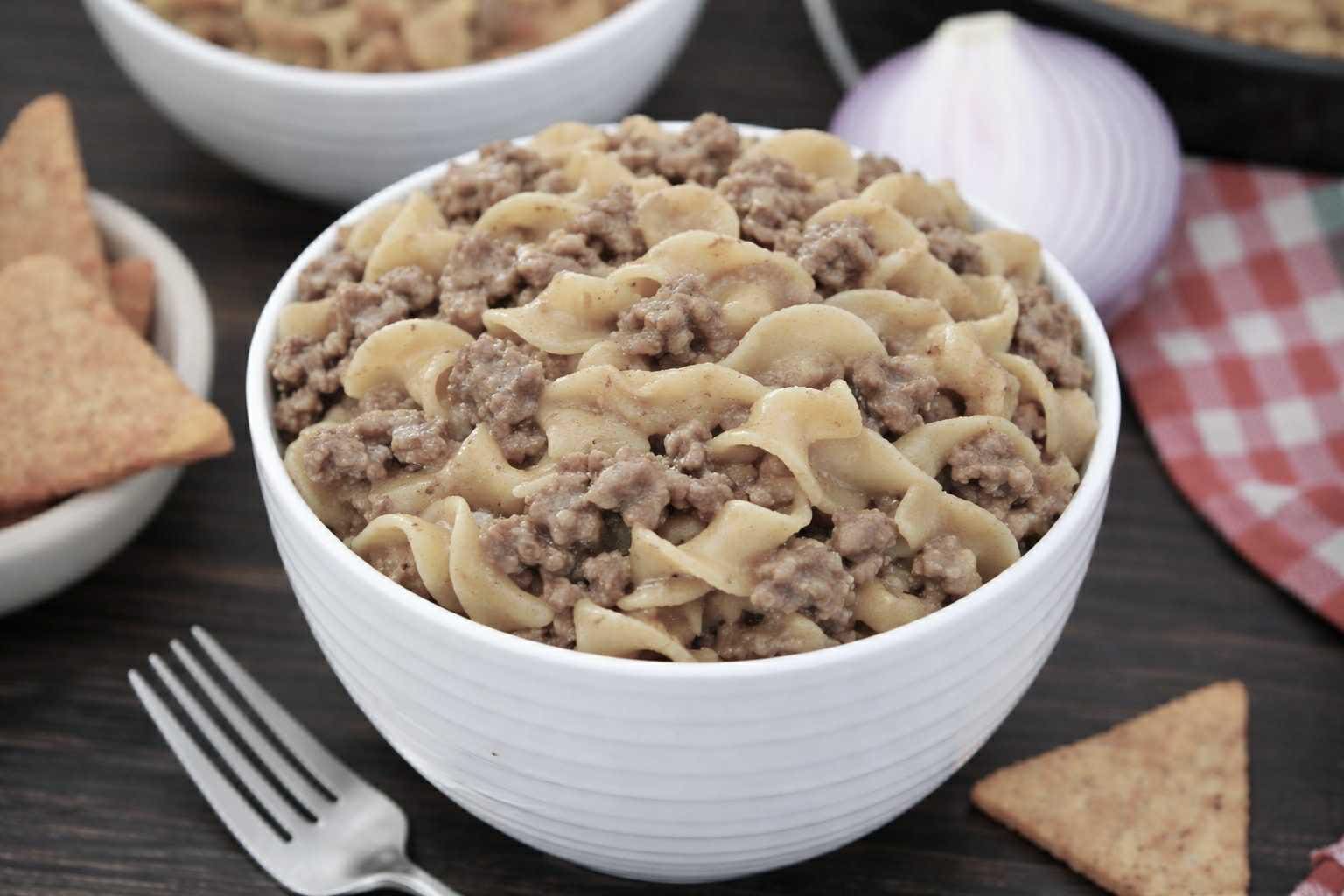 MAK D Productions Beef Pasta Freeze Dried Meal Camping Hunting Preppers Backpacking Hiking Kayaking Fishing  Emergency Prep Easy Bag Food