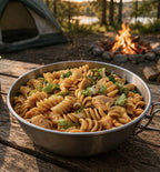 MAK D Productions Buffalo Chicken Spiral Pasta Freeze Dried Meal Camping Hunting Preppers Backpacking Hiking Kayaking Fishing Easy Bag Food