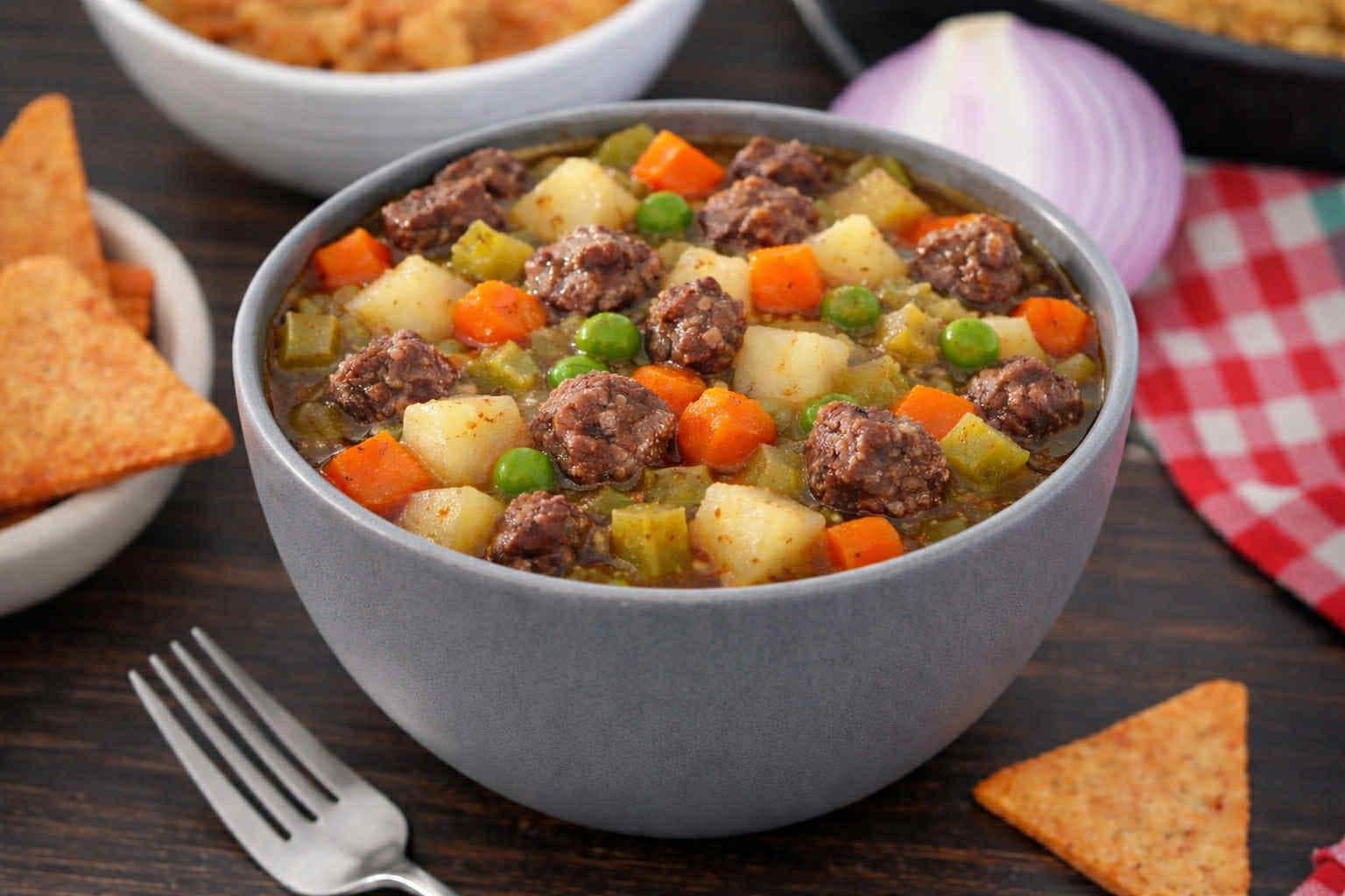 MAK D Productions Beef Stew Freeze Dried Meal Camping Hunting Preppers Backpacking Hiking Kayaking Fishing Emergency Prep Easy Bag Food