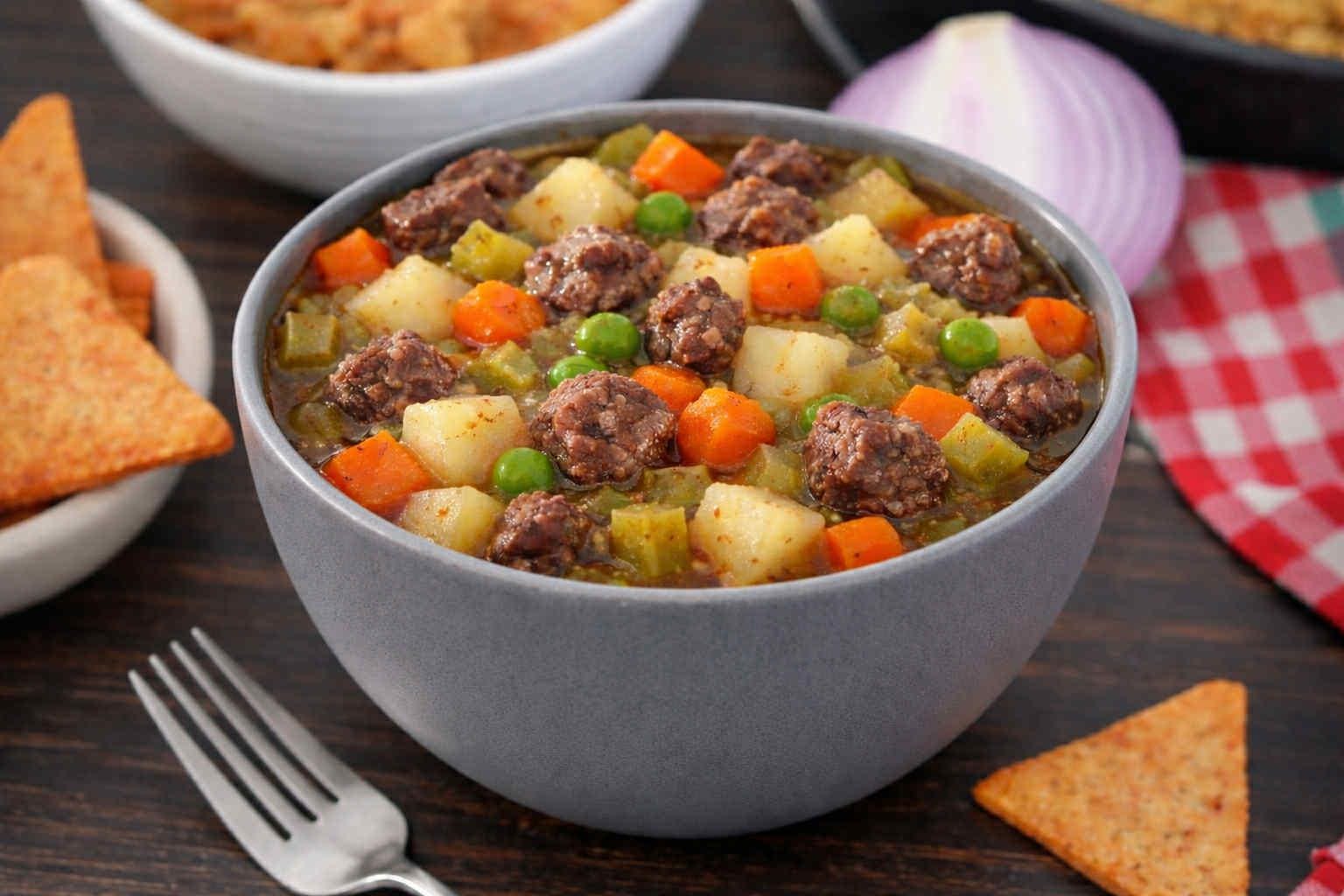MAK D Productions Beef Stew Freeze Dried Meal Camping Hunting Preppers Backpacking Hiking Kayaking Fishing Emergency Prep Easy Bag Food