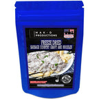 MAK D Productions Pork Sausage Gravy & Noodles Freeze Dried Meal Camping Hunting Preppers Backpacking Hiking Kayaking Fishing Easy Bag Food