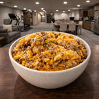 MAK D Productions Beef Cheesy Enchilada Rice Freeze Dried Meal Camping Hunting Preppers Backpacking Hiking Kayaking Fishing Easy Bag Food