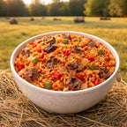 MAK D Productions Beef Steak and Spanish Rice Freeze Dried Meal Camping Hunting Preppers Backpacking Hiking Kayaking Fishing Easy Bag Food