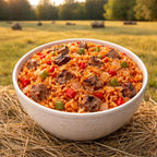 MAK D Productions Beef Steak and Spanish Rice Freeze Dried Meal Camping Hunting Preppers Backpacking Hiking Kayaking Fishing Easy Bag Food