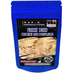 MAK D Productions Chicken And Dumplings Freeze Dried Meal Camping Hunting Preppers Backpacking Hiking Kayaking Fishing Bag Food